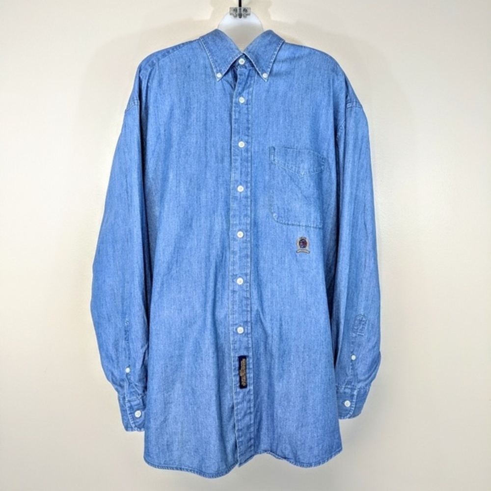 Tommy Hilfiger Vintage Denim Button Down - Picture 2 of 8